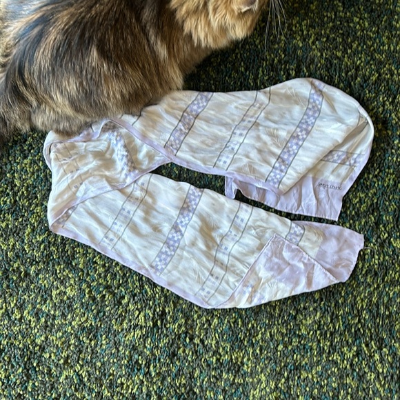 Vintage Simon Chang Plaid Matching Set with Blouse, Scarf, and Midi Skirt - Picture 3 of 7